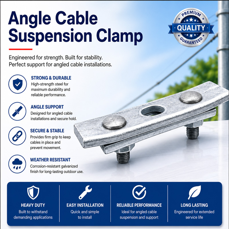 Angle Cable Suspension Clamp