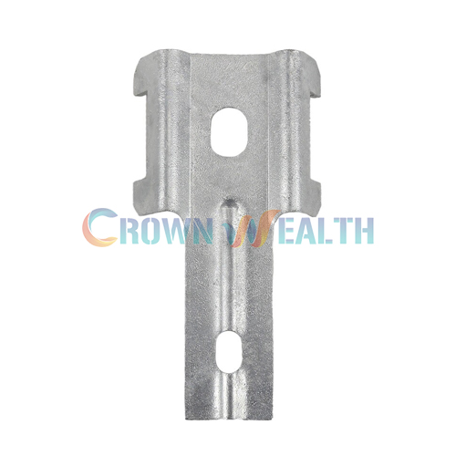 CW-WPB: The 5/16 Wooden Post Base Mount is Designed to Fixed 11 or 13 Hole Electrical Cross Arm