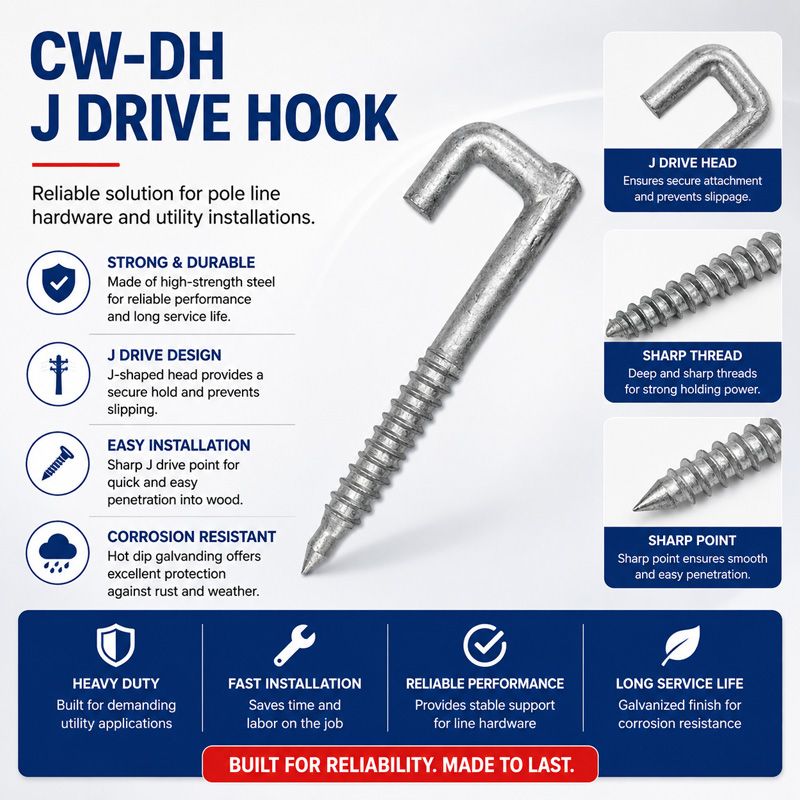 CW-DH: J Drive Hook