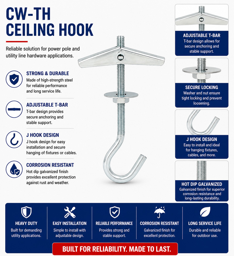 Plasterboard Ceiling Hook