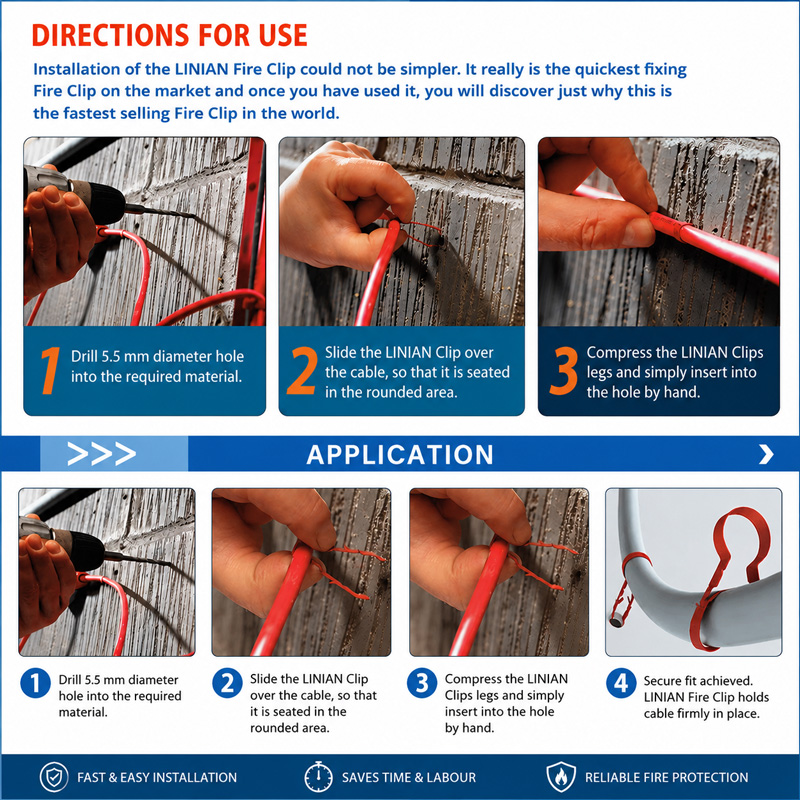 fire cable clips toolstation