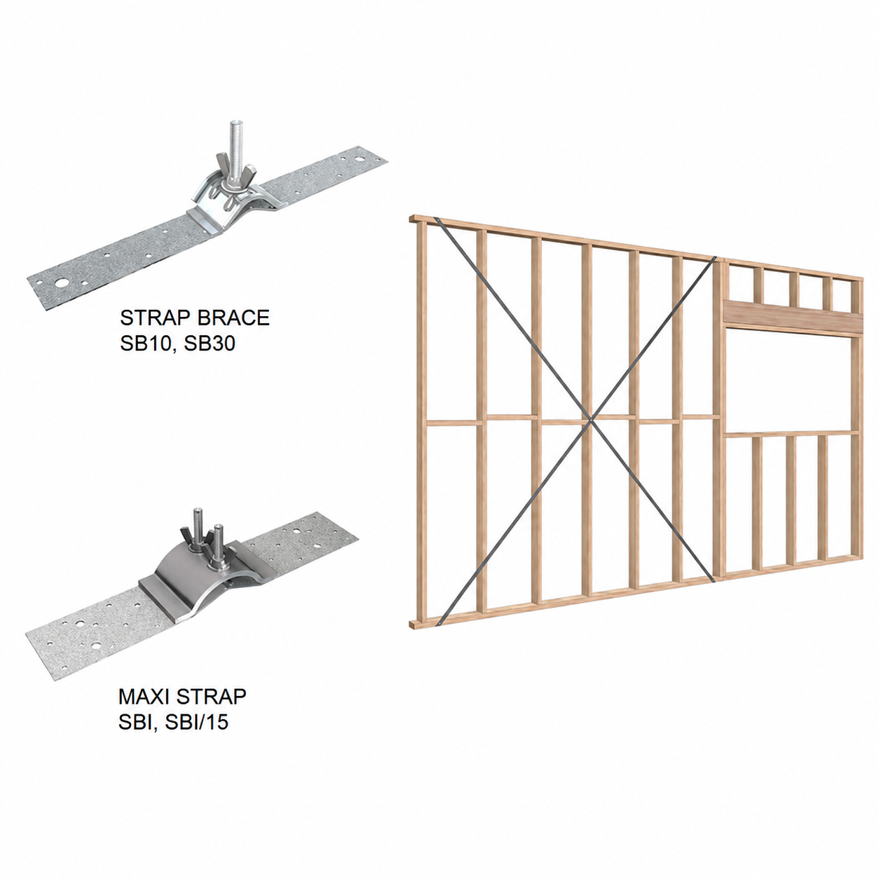 Strap Brace with Tensioner: The Fast, Reliable Bracing Solution for Modern Timber Construction