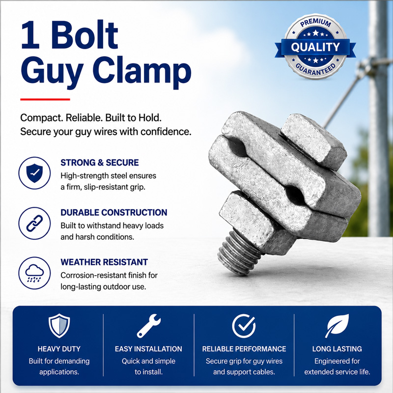 1 Bolt Guy Clamp