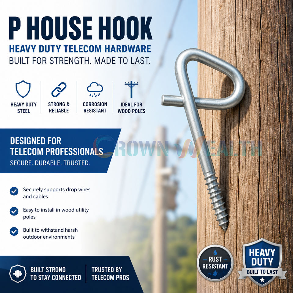 Drive Hook Bolt Manufacture Galvanized J Screw Hook P House Hook