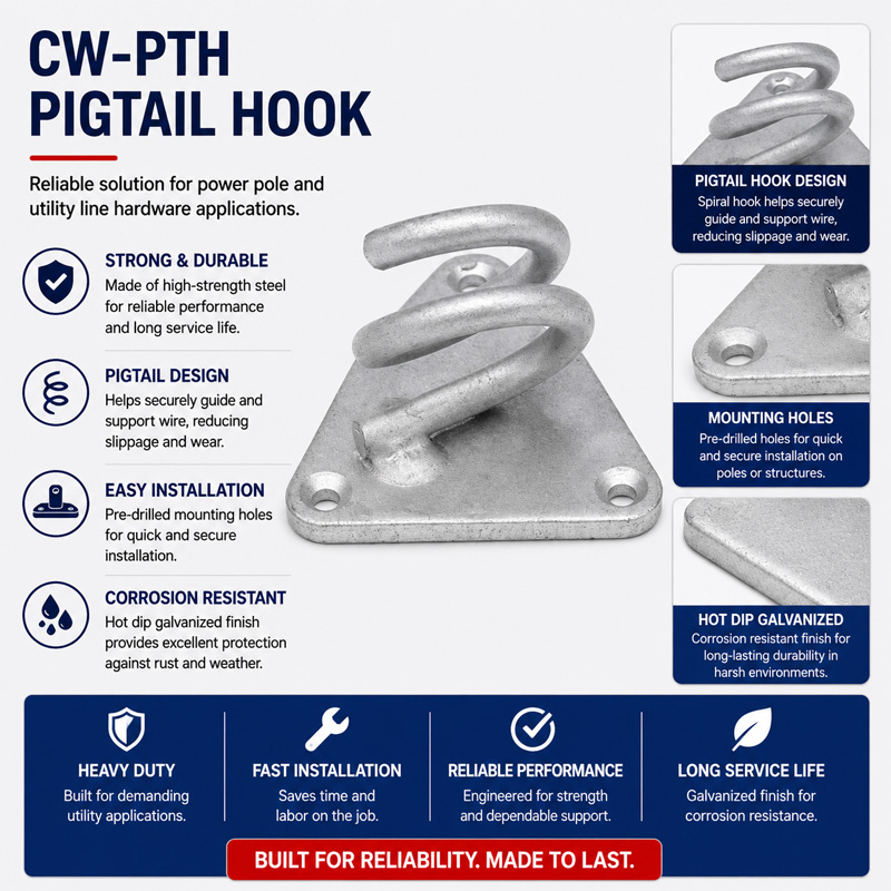 CW-PTH: Pigtail Hook