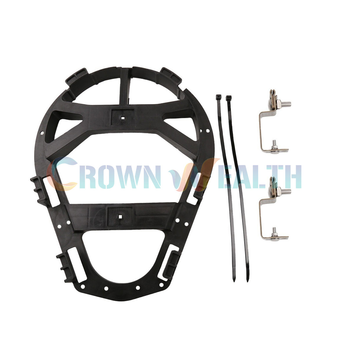 PP & Fiberglass Fiber Optic Cable Slack Storage Bracket – Durable Pole Line Cable Management Solution