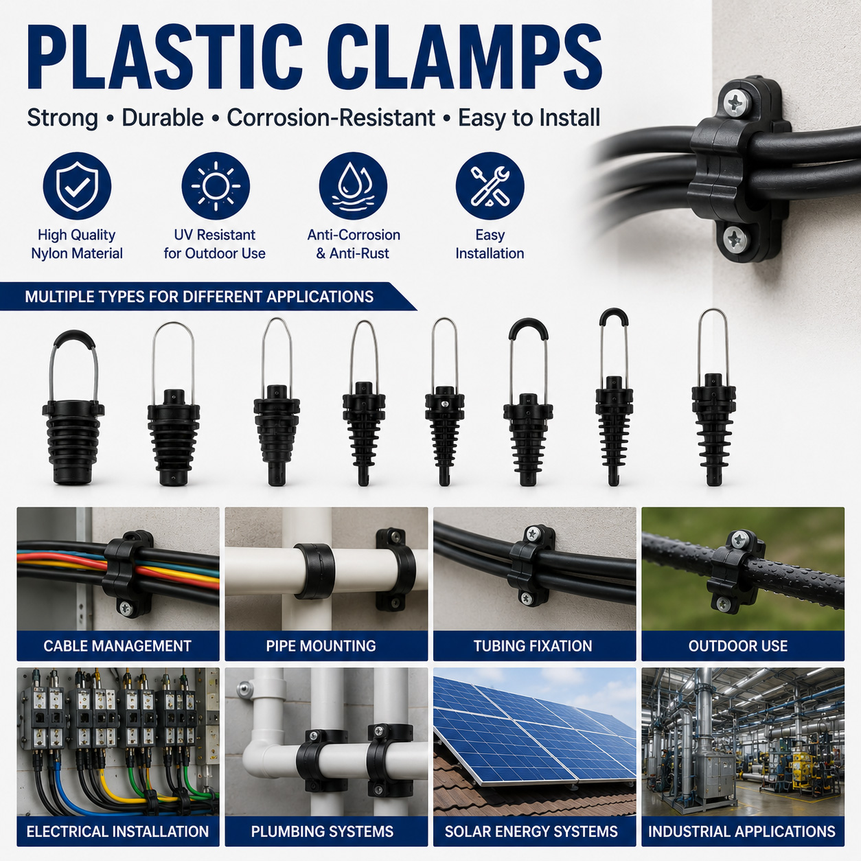 Plastic Clamps: Types, Uses, and How to Choose the Right Clamp