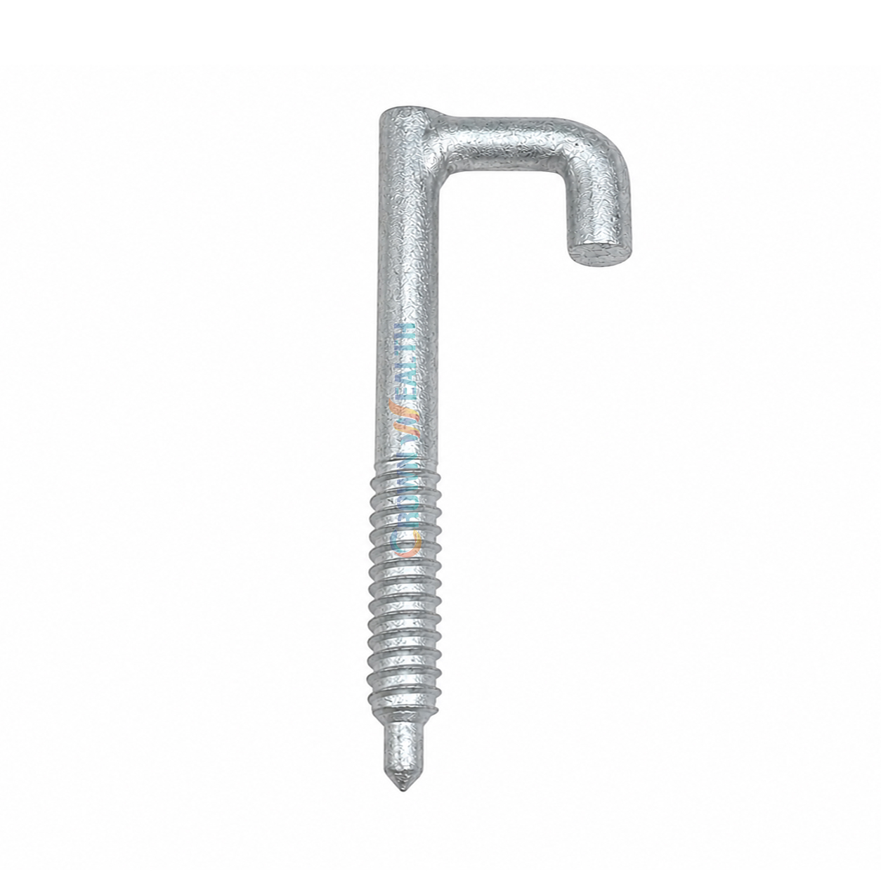 Fetter Thread Tornillo Cable Support J Hook Lag Bolt and 7/16 Drive Hook