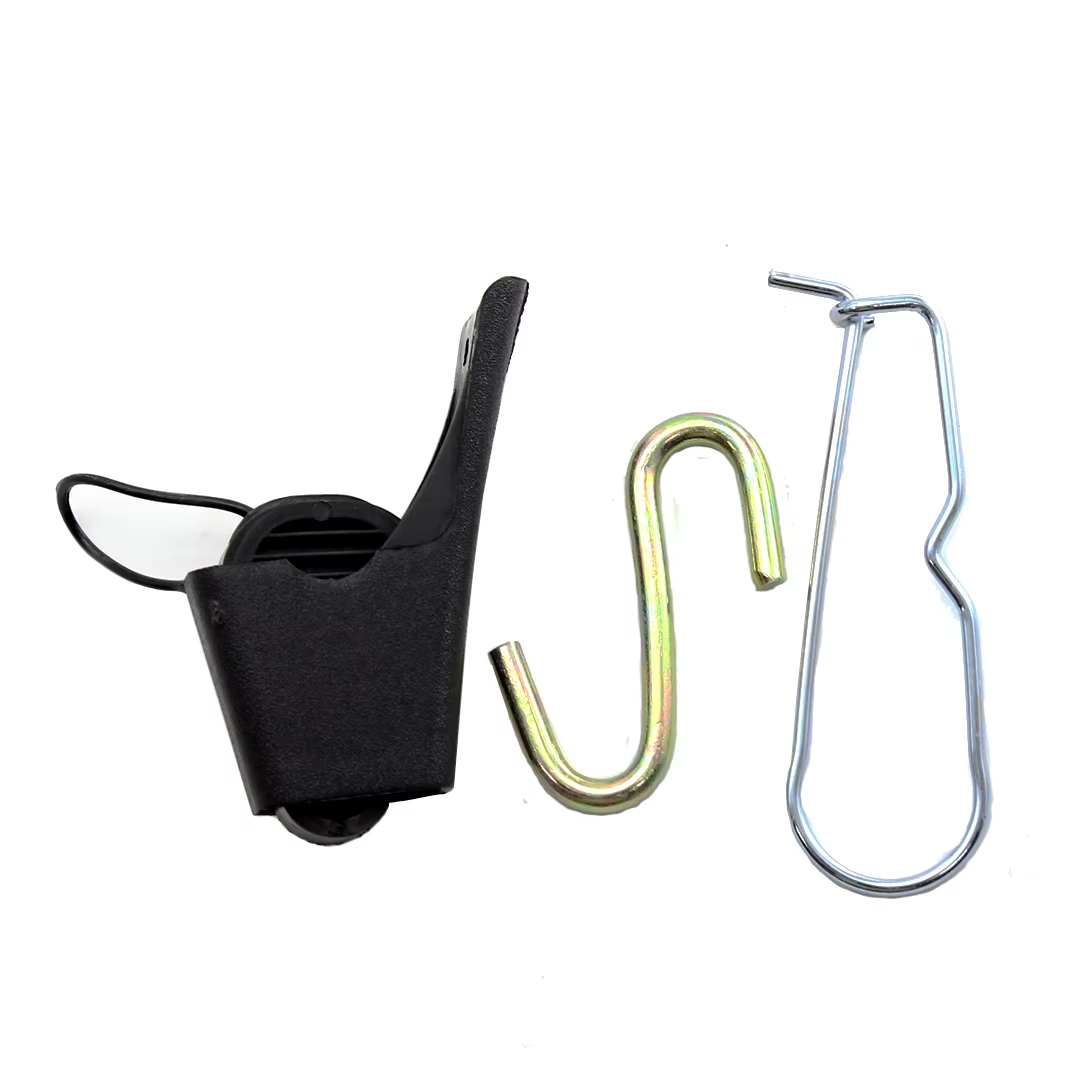 Factory Telecom Ftth Fiber Optic 2-5mm Plastic Nylon Tension Drop Wire Cable Clamp With S Hook
