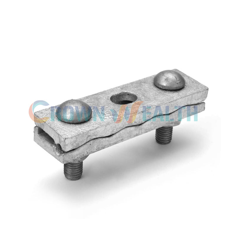 Adss Cable Pole Line Dead End Three Bolt Groove Curved Suspension Guy Clamp